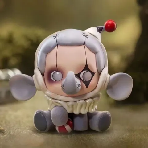 Skull Panda mô hình chính hãng của Pop Mart-Hàng đã bóc hộp- không hộp