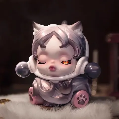 Skull Panda mô hình chính hãng của Pop Mart-Hàng đã bóc hộp- không hộp