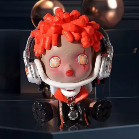 Skull Panda mô hình chính hãng Pop Mart- Hàng đã bóc- Không hộp
