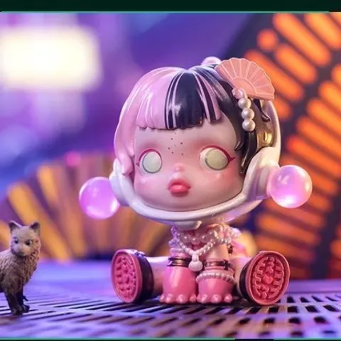 Skull Panda mô hình chính hãng Pop Mart- Hàng đã bóc- Không hộp