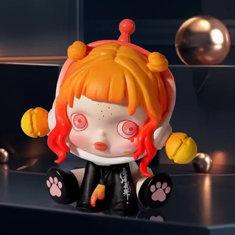 Skull Panda mô hình chính hãng Pop Mart- Hàng đã bóc- Không hộp