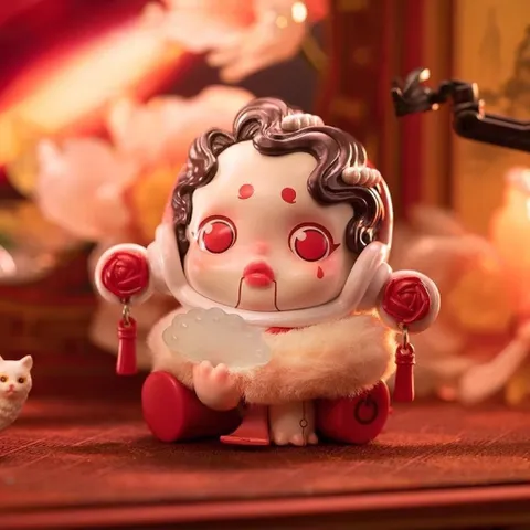 Skull Panda mô hình chính hãng Pop Mart- Hàng đã bóc- Không hộp