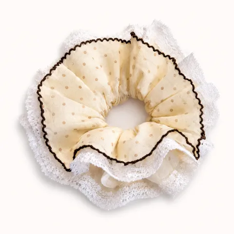 Buộc tóc 2 lớp, vải mềm mịn, dễ giặt, nhanh khô