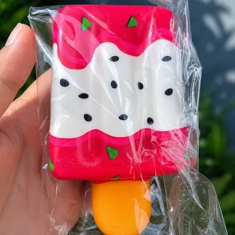 Squishy Bóp Mềm hình que Kem