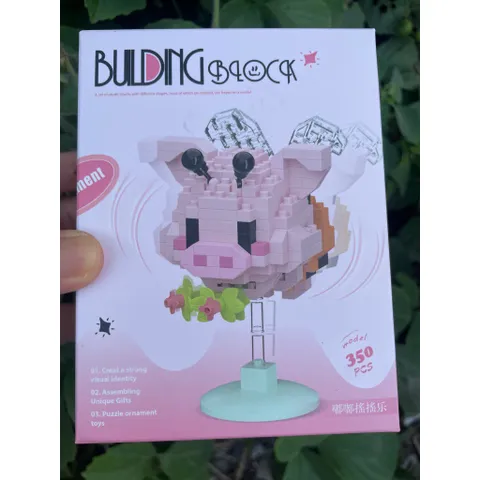 Bộ lắp ráp Gấu Trúc  nhựa-Đồ chơi lắp ráp sáng tạo DIY