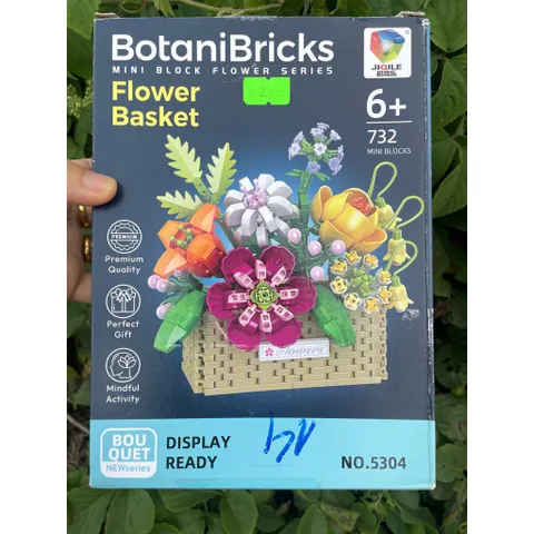 Bộ lắp ráp mô hình hoa nhựa DIY-Đồ chơi nhựa