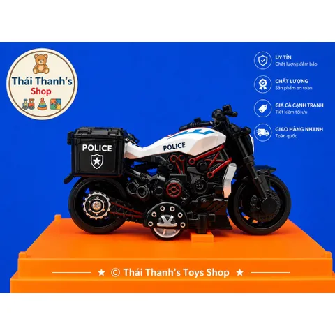Xe Harley Sportster - Đồ chơi nhựa an toàn cho trẻ em - Chất liệu ABS cao cấp - Kích thước 10cm- Thái Thanh's Toys Shop