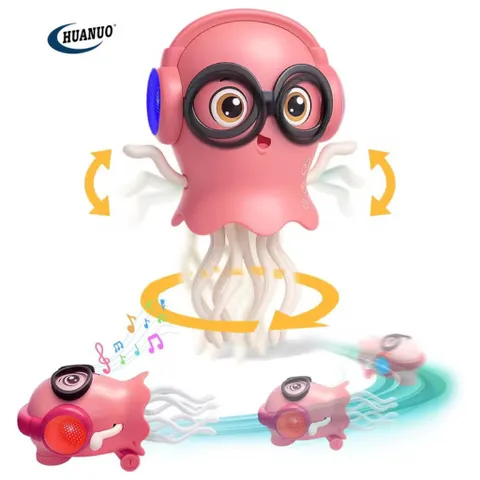 Sứa Kelly Fish ma thuật nhảy múa bằng đèn Led thế hệ mới-Đồ chơi nhựa an toàn cho trẻ em