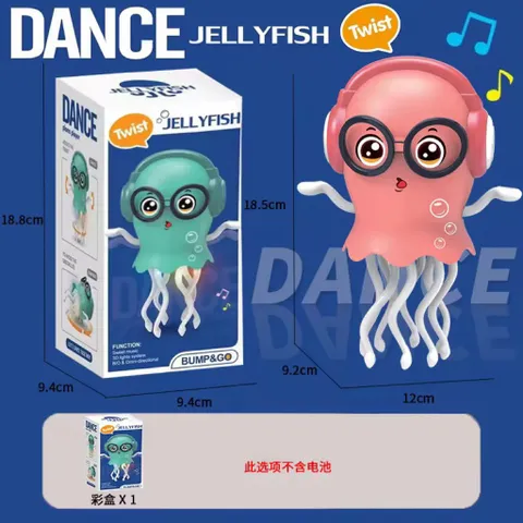 Sứa Kelly Fish ma thuật nhảy múa bằng đèn Led thế hệ mới-Đồ chơi nhựa an toàn cho trẻ em