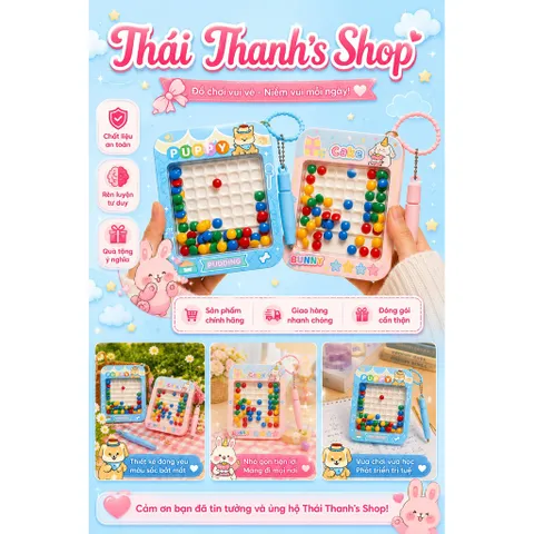Móc Khoá Bảng Từ Tính - Đồ chơi An toàn cho trẻ em
