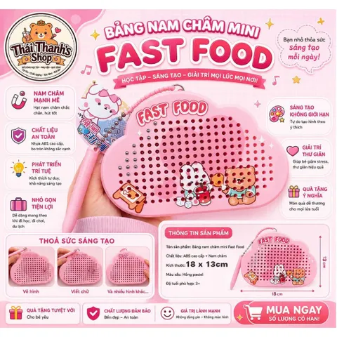 Bảng từ nam châm - Đồ chơi nhựa an toàn cho trẻ em - Thái Thanh's Toy Shop - Chất lượng cao - Phát triển trí tuệ
