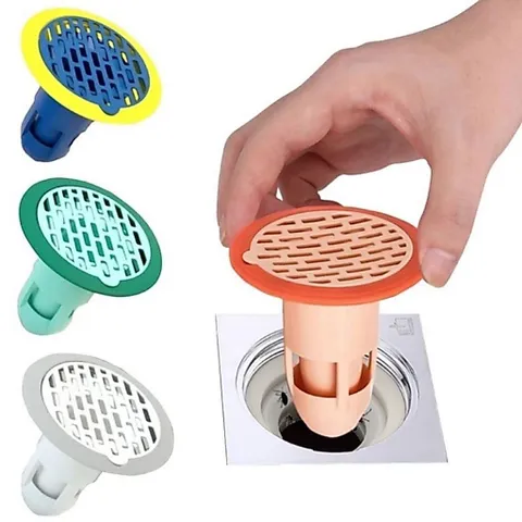 Phễu Thoát Sàn Silicon Ngăn Mùi Hôi - Lõi Lọc Rác Chống Côn Trùng Nhà Tắm Thoát Nước Nhanh Dễ Lắp Đặt NGHIỆN NHÀ