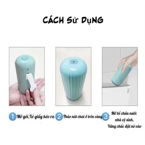 Lọ Thả Bồn Cầu Siêu Tiện Lợi Khử Mùi Diệt KhuẩnThơm Tho Sạch Sẽ NGHIỆN NHÀ