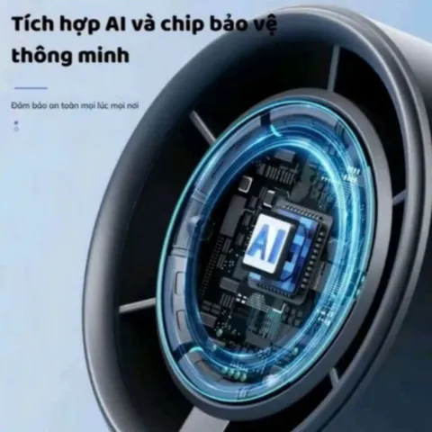Quạt Cầm Tay NGHIỆN NHÀ 100 Cấp Độ Gió Quạt Tích Điện Cầm Tay Pin 5000mAh Dùng 4-15h, nhỏ gọn, tiện lợi