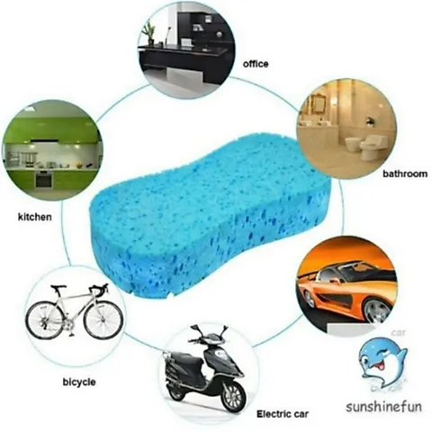 Mút Rửa Xe Chuyên Dụng Siêu Tạo Bọt Siêu Mịn Lau Rửa Ô Tô Xe Máy Xe Hơi,Mút Xốp,Miếng Bọt Biển