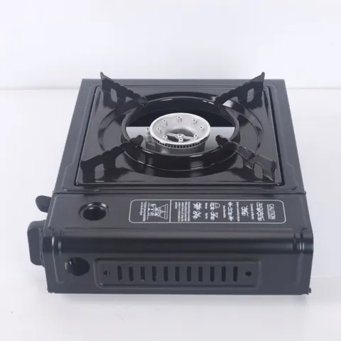Bếp ga mini du lịch, bếp gas sản xuất bằng thép không gỉ chịu nhiệt độ cao chống cháy nổ, nhỏ gọn an toàn, tiện lợi