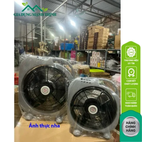 Quạt Hộp Để Bàn NGHIỆN NHÀ Size Lớn - Quạt Tản Gió Điện Cơ Gió mạnh,chạy êm, Quạt để bàn