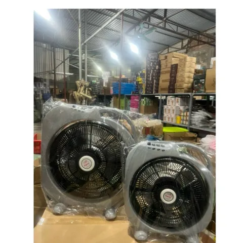 Quạt Hộp Để Bàn NGHIỆN NHÀ Size Lớn - Quạt Tản Gió Điện Cơ Gió mạnh,chạy êm, Quạt để bàn