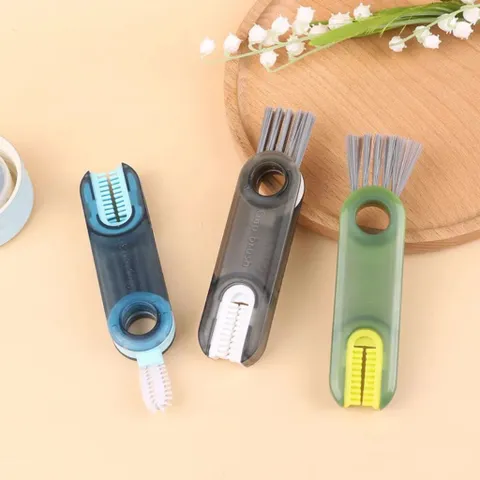 Cọ Vệ Sinh Ly Cốc 3in1 NGHIỆN NHÀ, Cọ vệ sinh đa năng, dụng cụ vệ sinh cốc, bình nước xoay 360°