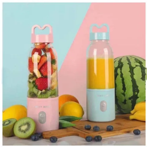 Máy Xay Sinh Tố Di Động NGHIỆN NHÀ, máy xay sinh tố mini, Dung Tích 500ml Tiện Lợi