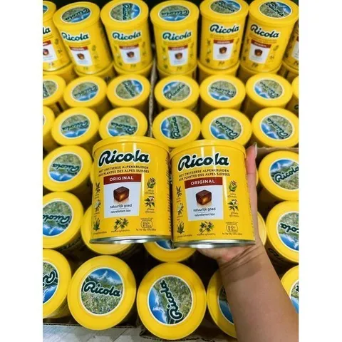 [CHÍNH HÃNG] Kẹo Ngậm Thảo Mộc Ricola 105v- hũ 250g (Chọn Phân Loại 1 Hoặc 2)