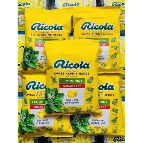 [CHÍNH HÃNG] Kẹo Ngậm Thảo Mộc Ricola 105v- hũ 250g (Chọn Phân Loại 1 Hoặc 2)