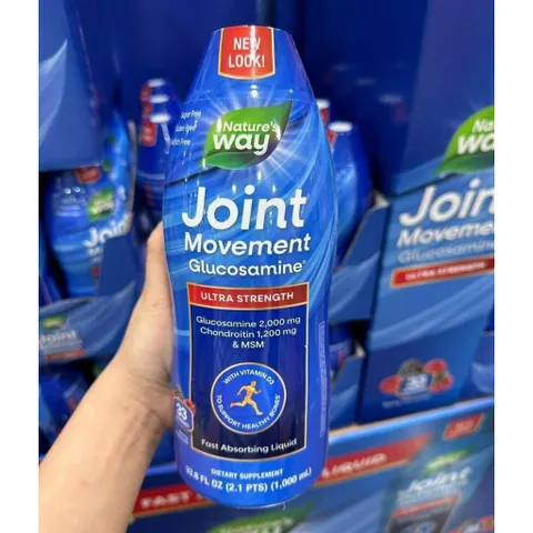 NƯỚC UỐNG Glucosamine Nature's Way Joint Movement Glucosamine 1000ml của Mỹ 830800