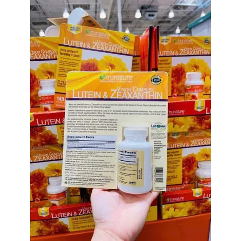 Viên Trunature Vision Complex Lutein & Zeaxanthin 140 viên CHÍNH HÃNG Mỹ