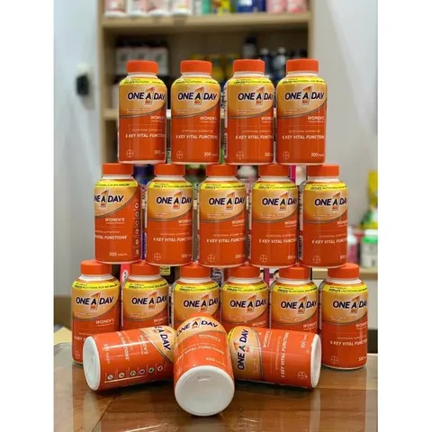 VIÊN TỔNG HỘP One A day 300 viên của Mỹ DƯỚI 50 TUỔI CHO PHỤ NỮ