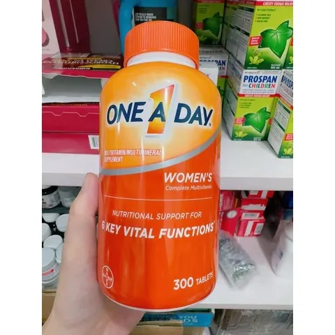 VIÊN TỔNG HỘP One A day 300 viên của Mỹ DƯỚI 50 TUỔI CHO PHỤ NỮ