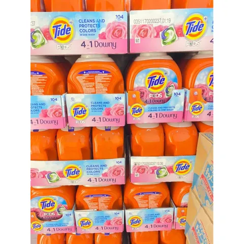 Viên giặt xả Tide Pods 4in1 Downy (104 viên) CAM KẾT HÀNG CHÍNH HÃNG MỸ