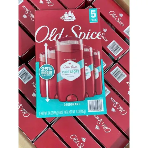 Lăn khử mùi Old Spice Pure Sport 85G hàng xách tay MỸ– Bán lẻ 1 tuýp