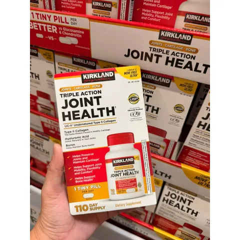 CAM KẾT CHÍNH HÃNG MỸ - Viên Kirkland Triple Action Joint Health 110 viên Mỹ