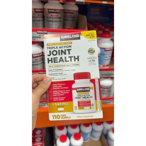 CAM KẾT CHÍNH HÃNG MỸ - Viên Kirkland Triple Action Joint Health 110 viên Mỹ