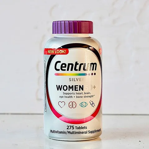 CAM KẾT CHÍNH HÃNG Vitamin tổng hợp Centrum Silver 50+  cho nữ của Mỹ chai 275 viên