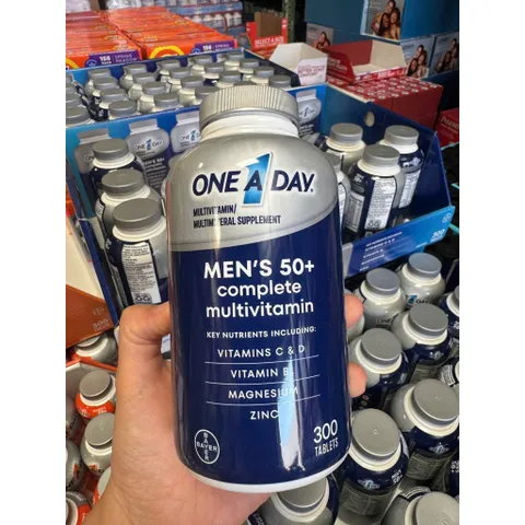 [HÀNG MỸ] Multivitamin Tổng Hợp One A Day 50+ Men's / Women's (Chai 300 Viên)