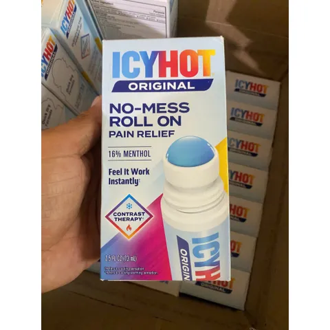 Dầu Nóng Dạng Lăn icy Hot Mỹ- Original No Mess Pain Relief 73ml