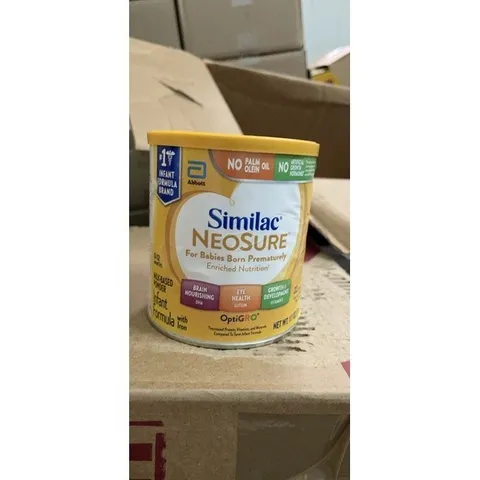 Sữa Similac Neosure 646g 371g (0-12 tháng) – Dinh dưỡng vượt trội cho bé sinh non- Hàng mỹ