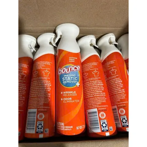 [HÀNG MỸ] Chai Xịt Phẳng Quần Áo, Khử Tĩnh Điện & Khử Mùi Bounce Instant Static Remover (9.7 OZ / 275g)