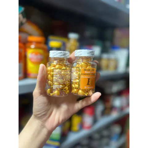 Viên nang dưỡng da sữa ong chúa vitamin E Health Pro Royal Jelly Hàng Mỹ 830925