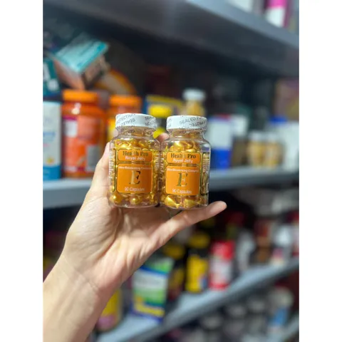 Viên nang dưỡng da sữa ong chúa vitamin E Health Pro Royal Jelly Hàng Mỹ 830925