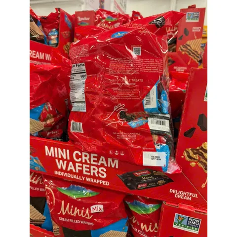 Loacker Minis Mix 800g –Loacker Minis Mix bánh xốp