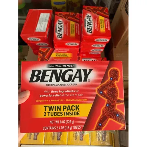 Dầu xoa bóp Ultra Strength Bengay - Hộp 2 tuýp 113g