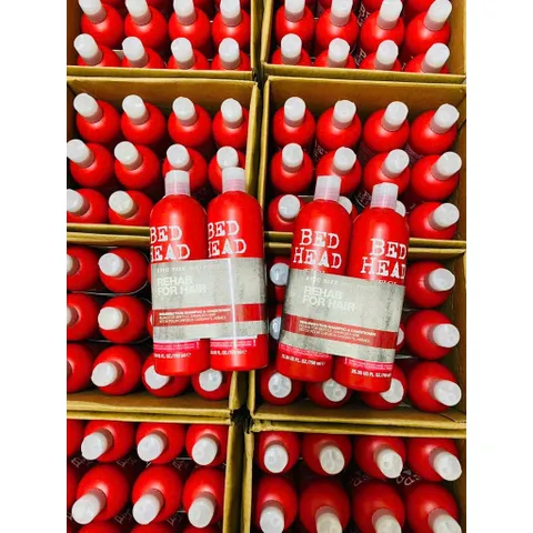 Cặp gội xả phục hồi tóc hư tổn DẦU GỘI TIGI ĐỎ PHỤC HỒI TÓC HƯ TỔN, LẤY LẠI ĐỘ ĐÀN HỒI CHO TÓC - 750ML