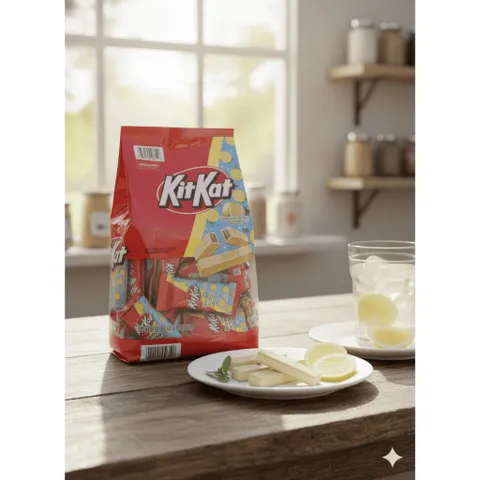 KitKat Lemon Crisp – Bánh xốp vị chanh tươi mát (Túi lớn mix gói mini) 861g