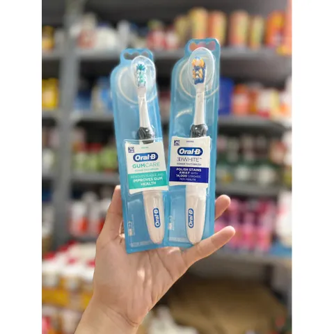 HÀNG MỸ USA_Bàn chải Pin Oral-B 3D White