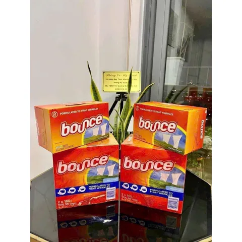Giấy Thơm Quần Áo Bounce hộp 160 tờ từ mỹ - mùi thơm quần áo
