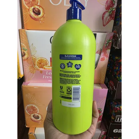 CHAI LỚN 1.18L Sữa Tắm Gội Suave Kids Cho Bé 3 Trong 1 Hương DƯA HẤU