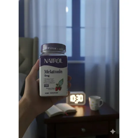 Kẹọ Dẻo Giúp Ngủ Ngon Natrol Melatonin 5 Mg Sleep 180 Viên Vị Dâu Mỹ