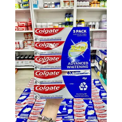 Kem đánh răng Colgate Total Advanced Whitening(181g) của Mỹ